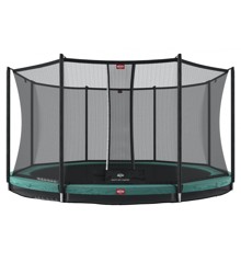 BERG - InGround Favorit 380 Trampoline + Comfort Safety Net - Green (35.12.04.02)