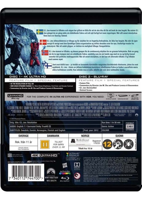 G.I. Joe: Retaliation (4K Blu-Ray)