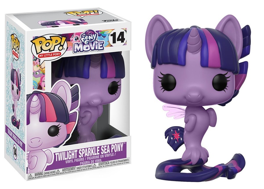 Funko POP! vinyl collectable figure - My Little Pony Movie - Twilight Sparkle Sea Pony #14