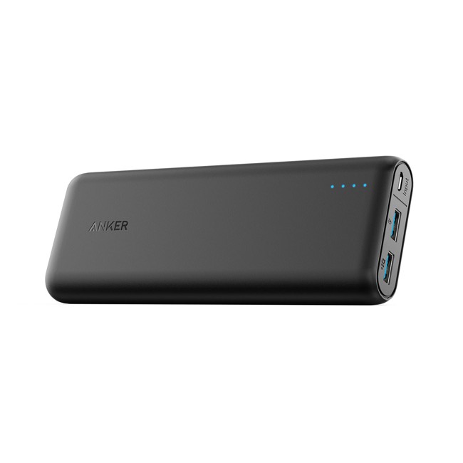 Anker PowerCore Speed 20000 mAh powerbank, Quick Charge 3.0 input & output, Sort