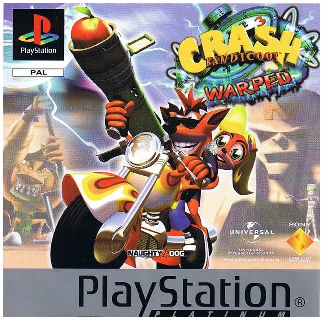 Crash Bandicoot 3: Warped - Platinum