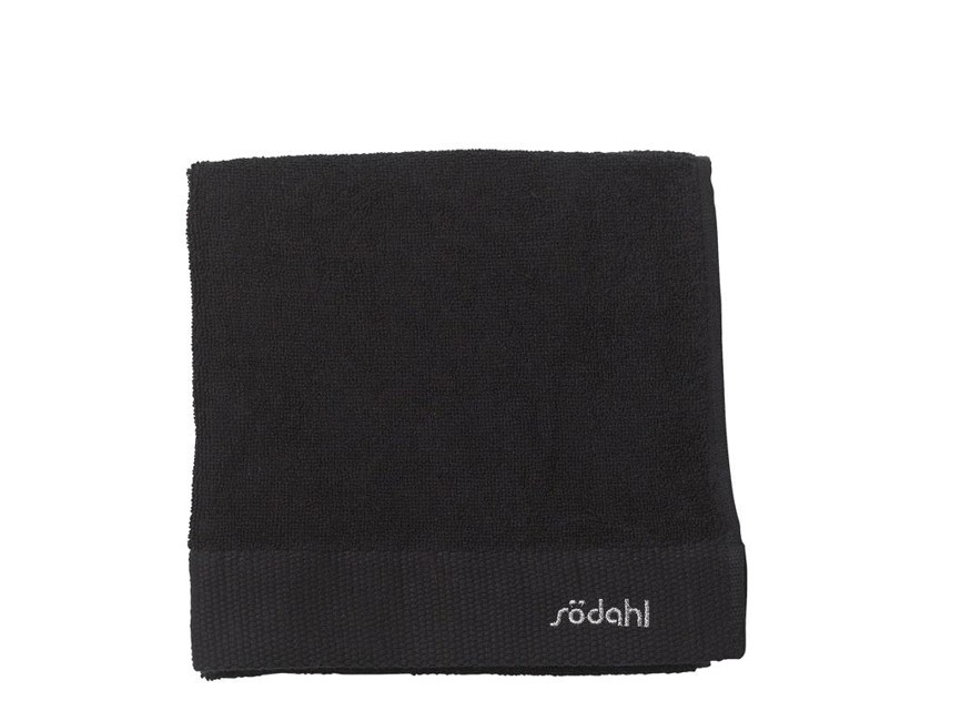 Södahl - Comfort Håndklæde 50 x 100 cm - Sort ( 1stk tilbage )