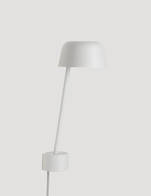 Muuto - Lean Lampe - Hvid 