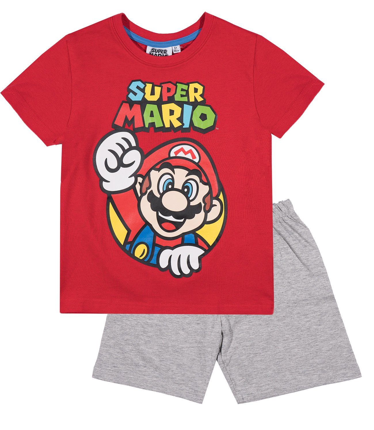 advocaat vervaldatum reactie Koop Super Mario Bros Short Sleeve Pyjama red