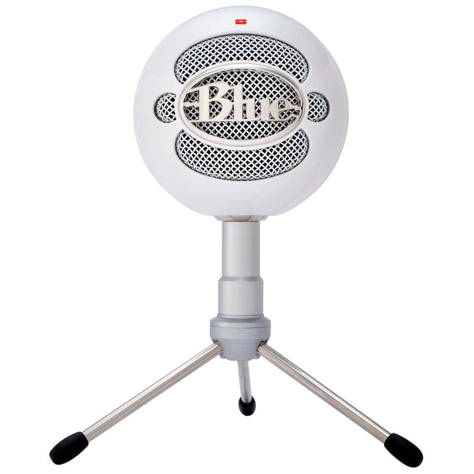 Køb - Microphone Snowball White - PC - White Standard Engelsk - Fri fragt