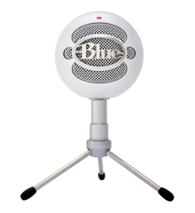Blue - Microphone Snowball ICE White