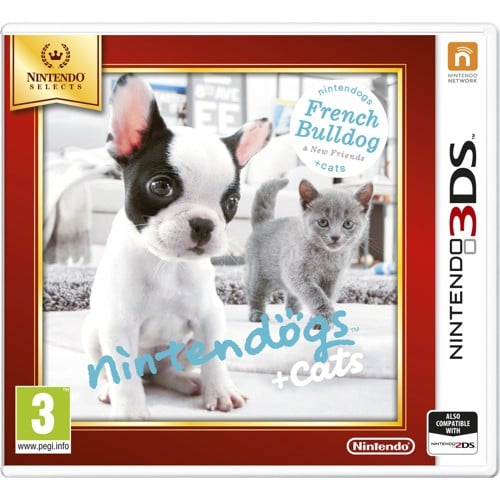 Nintendogs and Cats 3D: French Bulldog (Select)