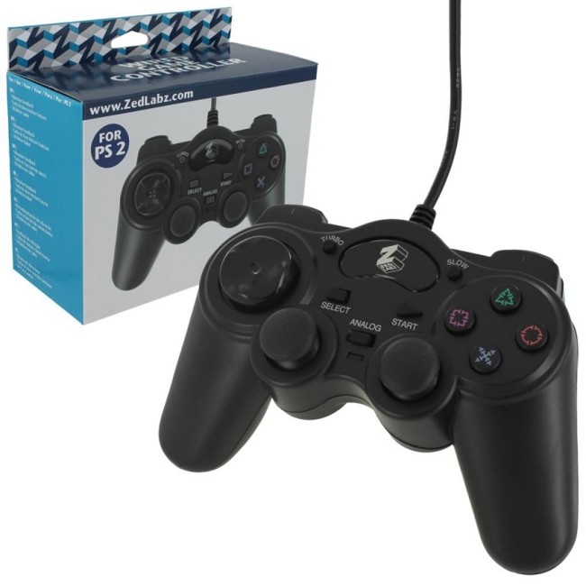 Wired PS2 Controller with Turbo Function