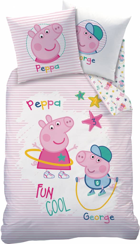 Buy Peppa Pig Recreation Duvet Cover Single 140 X 200 Cm Multi