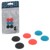 ZedLabz dotted silicone thumb grip stick caps for Nintendo Switch joy-con controllers - 6 pack multi colour neon thumbnail-1
