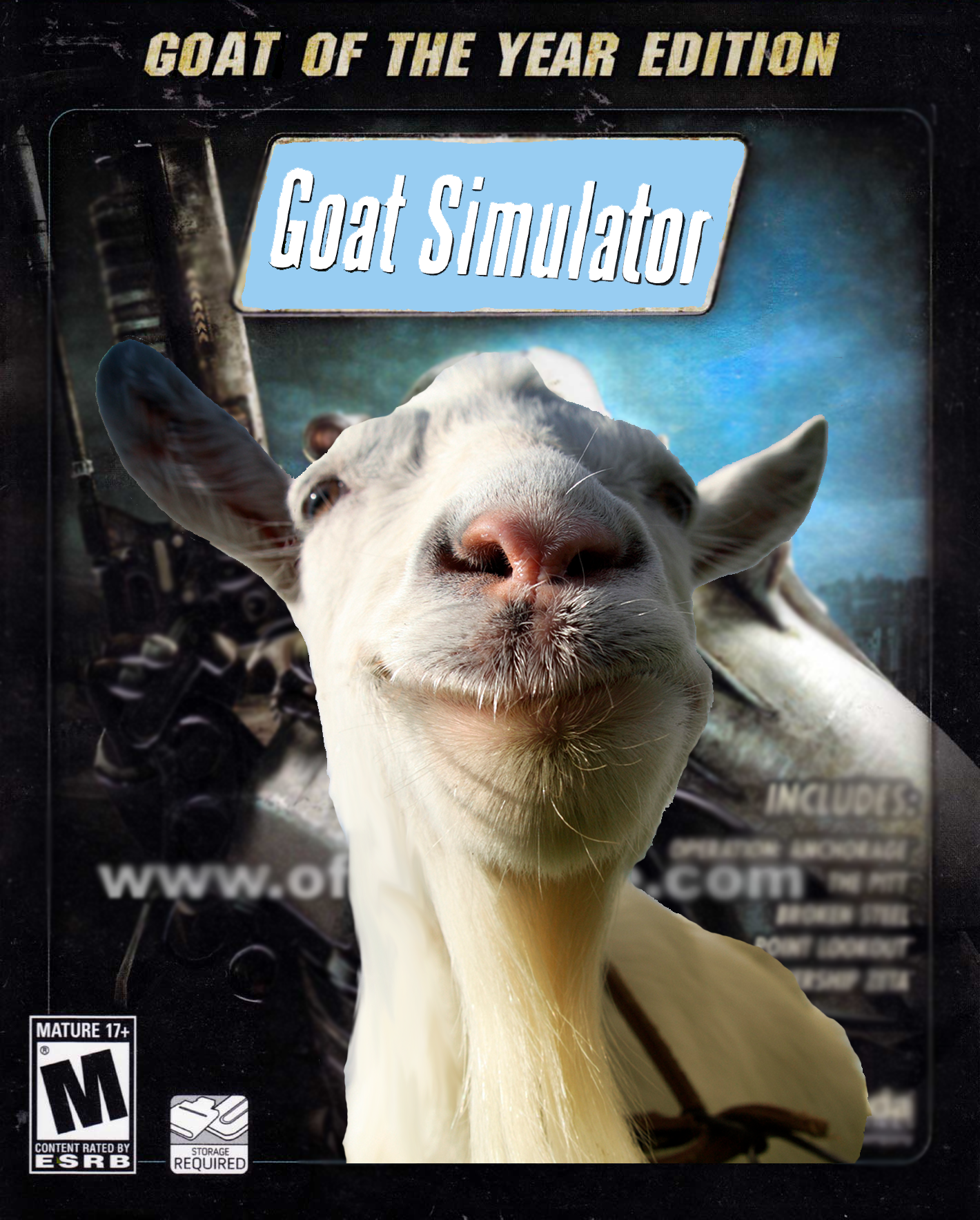 goat simulator wii