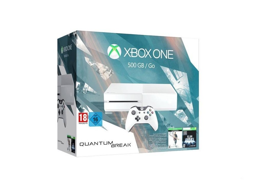Xbox One Console White 500GB With Quantum Break Bundle
