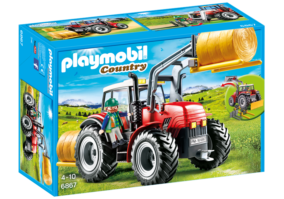 Playmobil - Stor Traktor (6867)