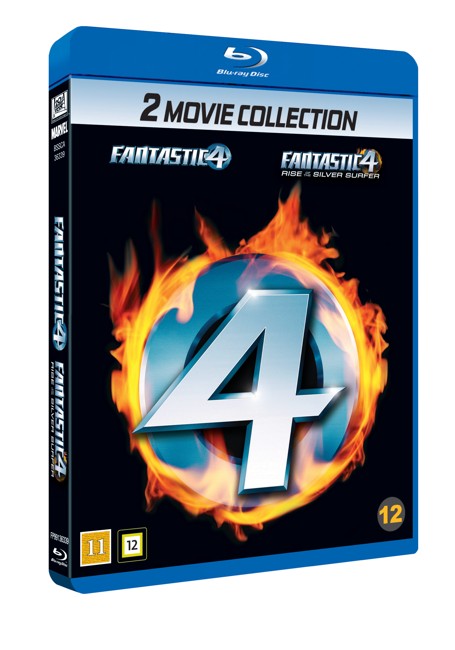 Fantastic Four 1 og 2 Boks (Blu-Ray)