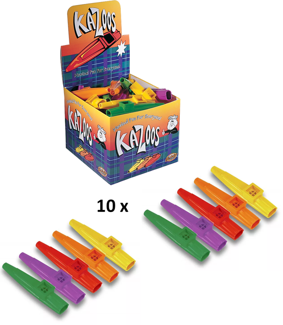 Dunlop - Plastik Kazoo (10  Stk.)