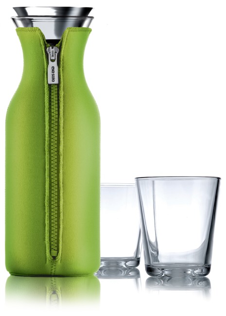 Eva Solo - Køleskabskaraffel m/2 glas i gaveæske - Lime