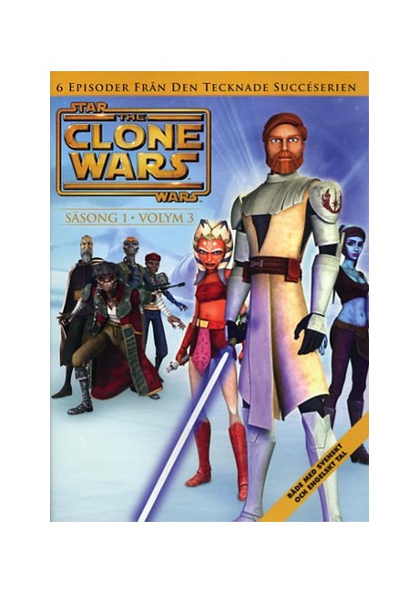 Star Wars - The Clone Wars - Sæson 1 vol 3 - DVD