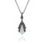 Gemondo 925 Sterling Silver Art Deco Mother of Pearl & Marcasite Drop Earrings & 45cm Necklace Set thumbnail-2