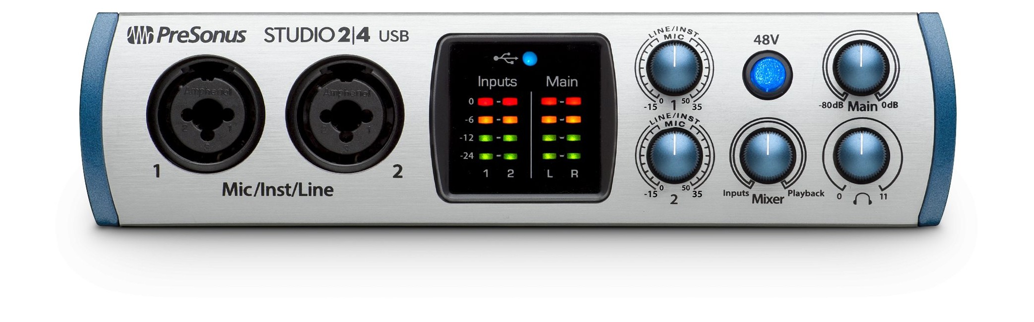 Presonus - Studio 24 - USB Audio Lydkort