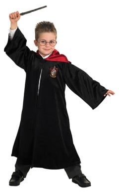 Rubies - Deluxe Harry Potter kappe - Gryffindor - Small (3-4 år)