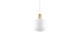 Normann Copenhagen - Amp Lamp Small - Hvid/Messing thumbnail-1
