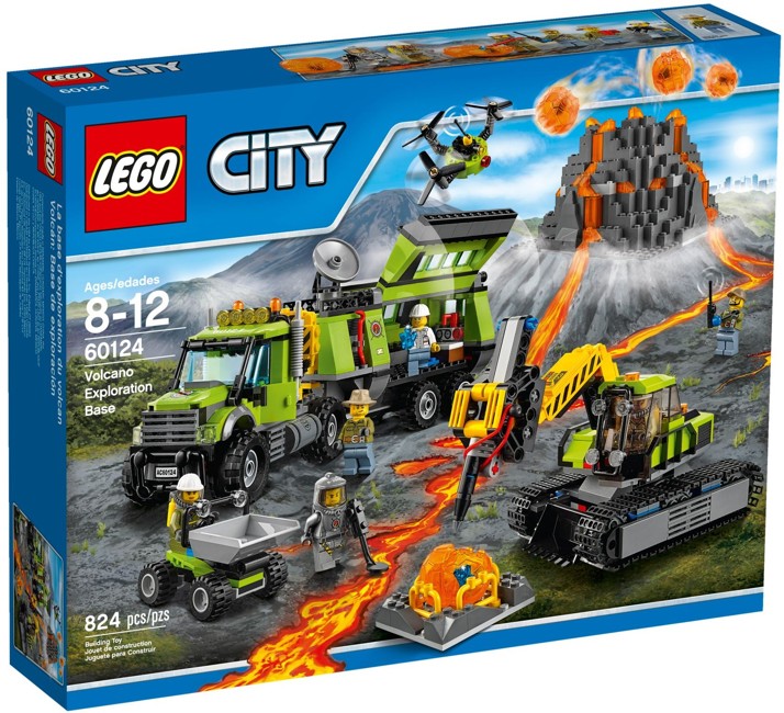 LEGO - Volcano Exploration Base (60124)