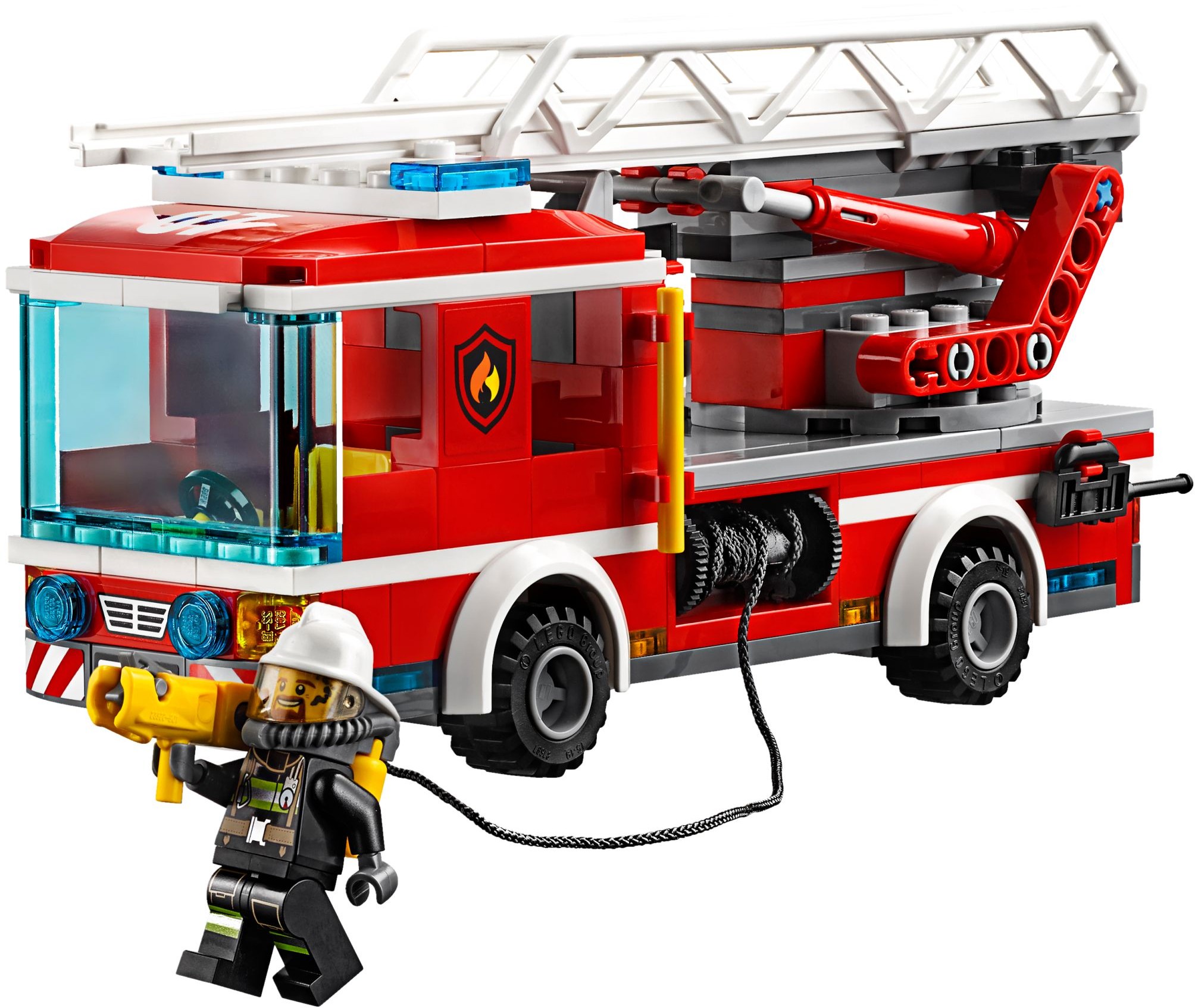 Buy LEGO City - Fire Ladder Truck (60107)