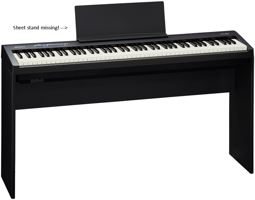 Roland - FP-30 - Digital Klaver Pakke 1 (Black) (Demo)