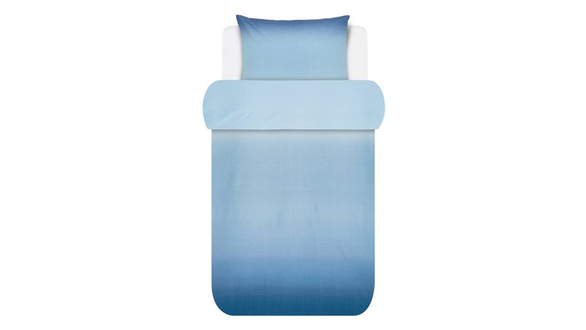 Marc O'Polo Juom duvet cover - Single (140x200/220 cm + 1 pillowcase 60x70 cm) - Blue
