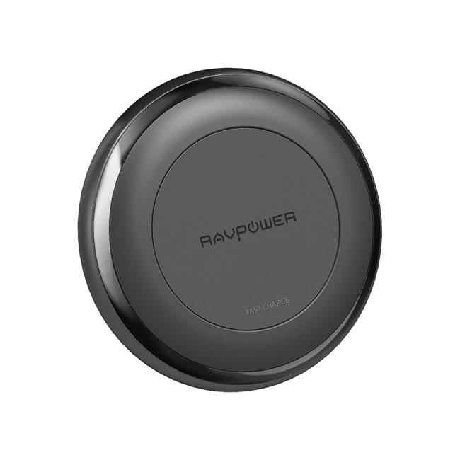 RAVPower Trådløs Qi Oplader, 10W + Quick Charge 3.0 vægoplader