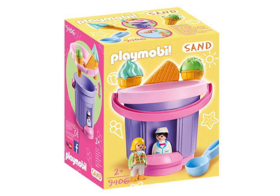 Playmobil - Ice Cream Shop Sand Bucket (9406)