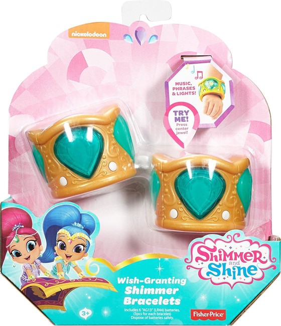 Shimmer And Shine Wish-granting Shimmer Bracelets Green