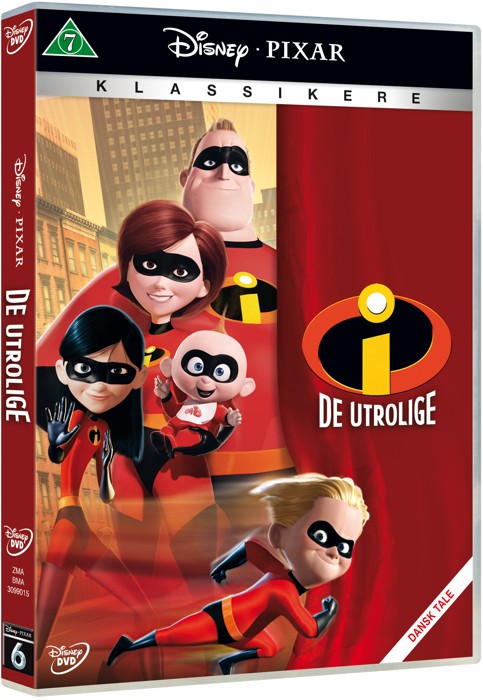 Disneys De Utrolige / The Incredibles - DVD