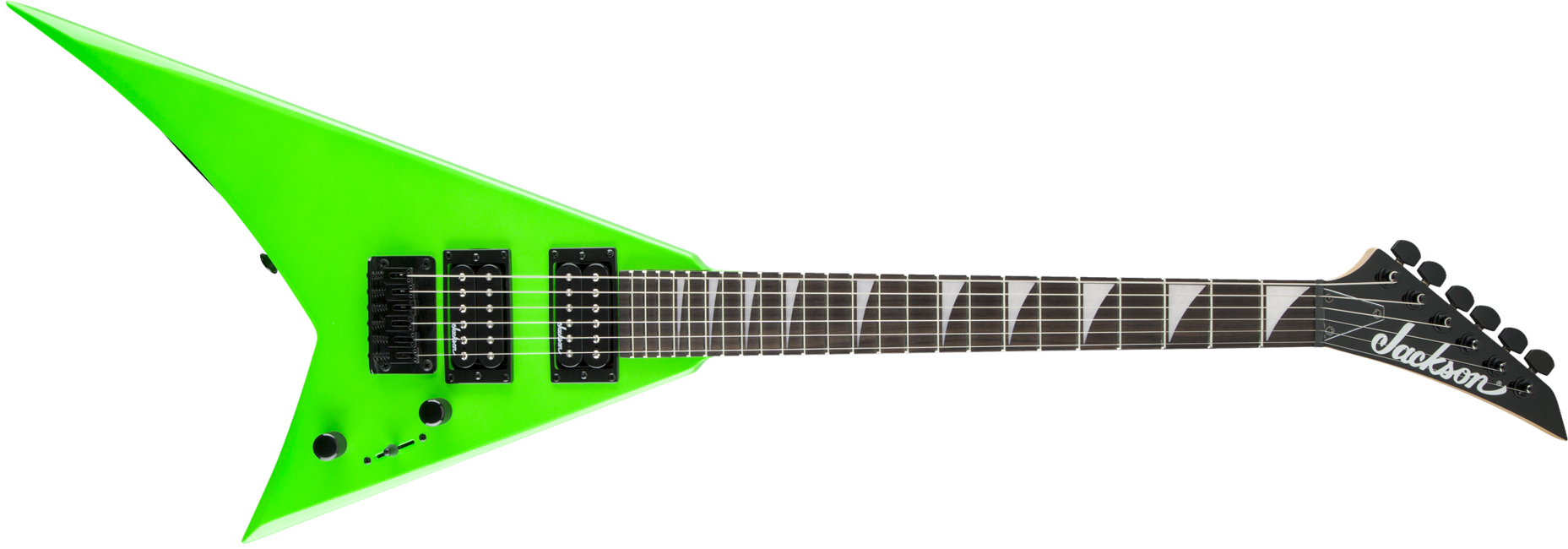 Jackson JS 1X Rhoads Minion 3/4 Elektrisk Guitar (Neon Green)