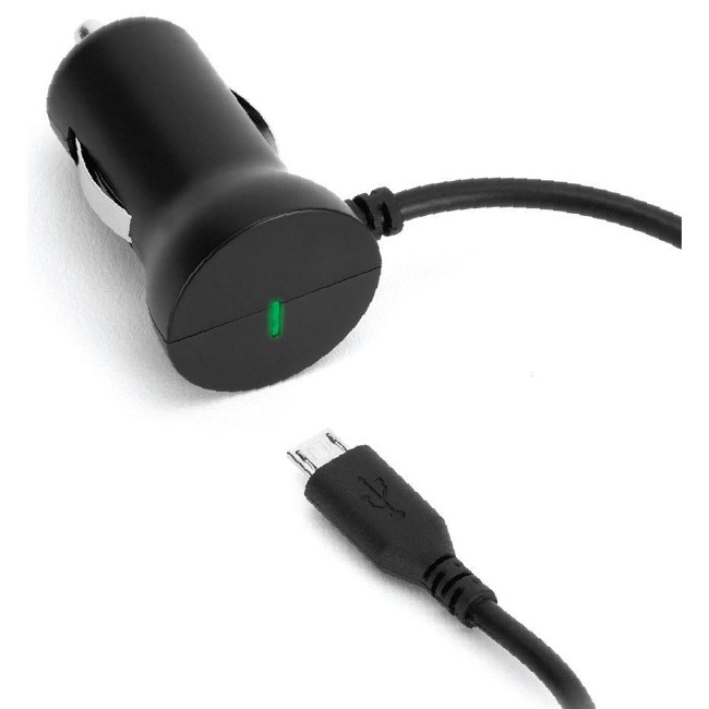 Griffin 1A 5W Car Charger with Micro-USB Connector - Black (GC41379)