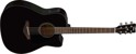 Yamaha FGX800C Akustisk Guitar (Black) thumbnail-1