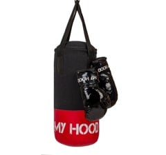 My Hood - Boksesæk m/ Handsker 4 kg (4-10 år)