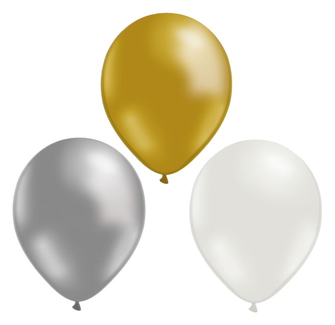 Pack of 12 -- Latex Balloons.