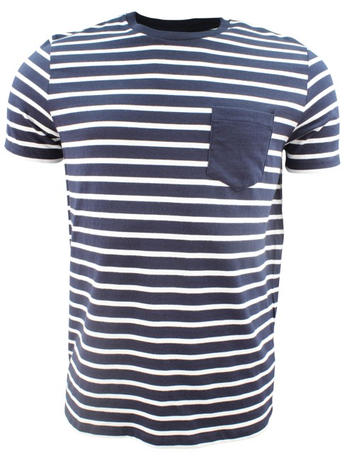Core 'Stripe' T-shirt - Navy