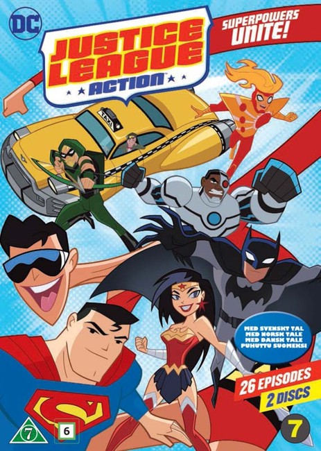Justice League Action: Sæson 1, del 1 (2-disc) - DVD