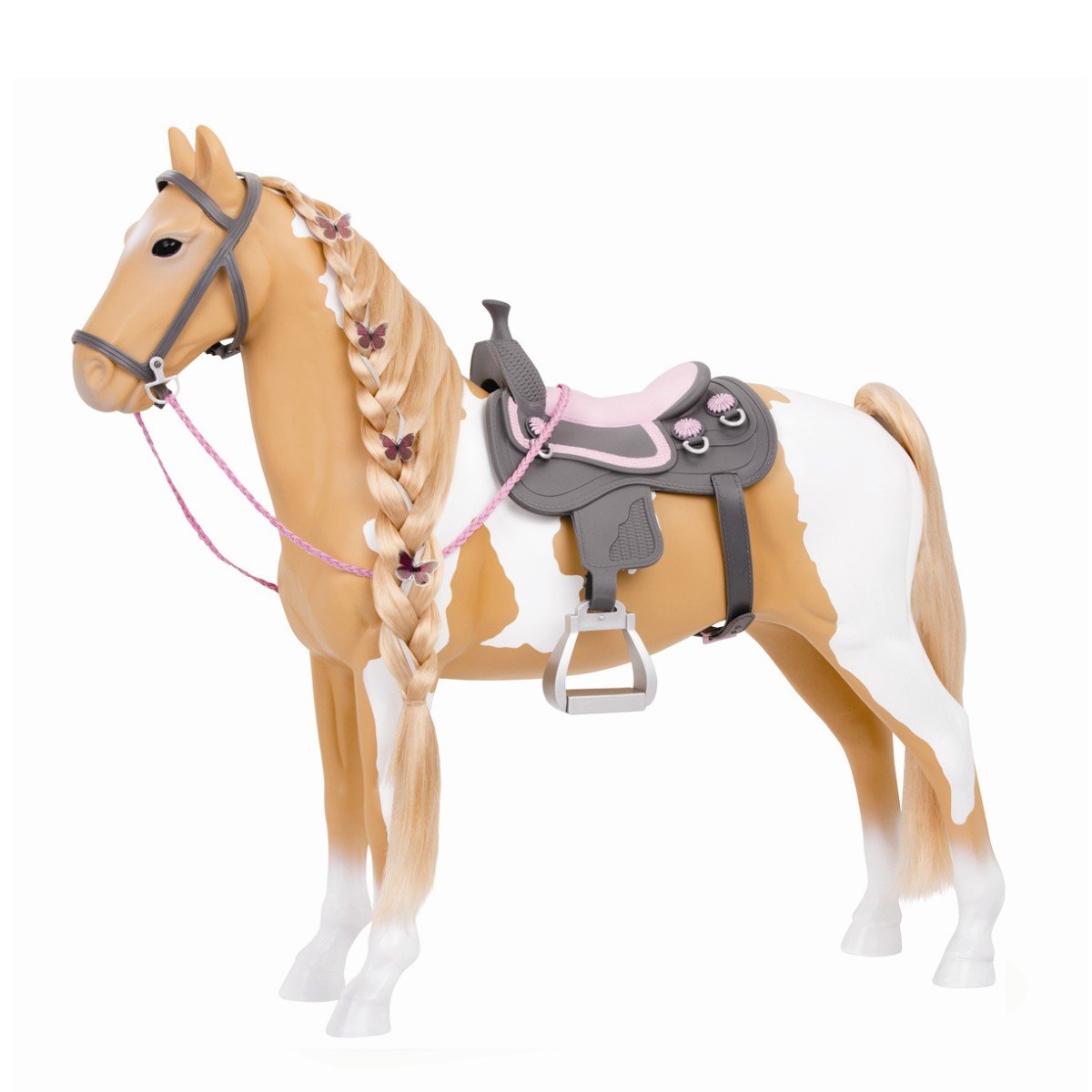 Our Generation - Palomino Pferd mit Haarschmuck (738030)