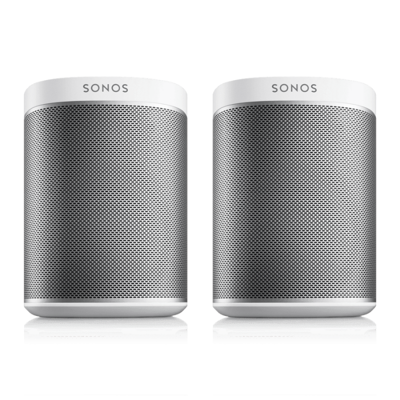 Køb Sonos PLAY:1 Trådløs Multirums-højttaler 2-Stk. Hvid