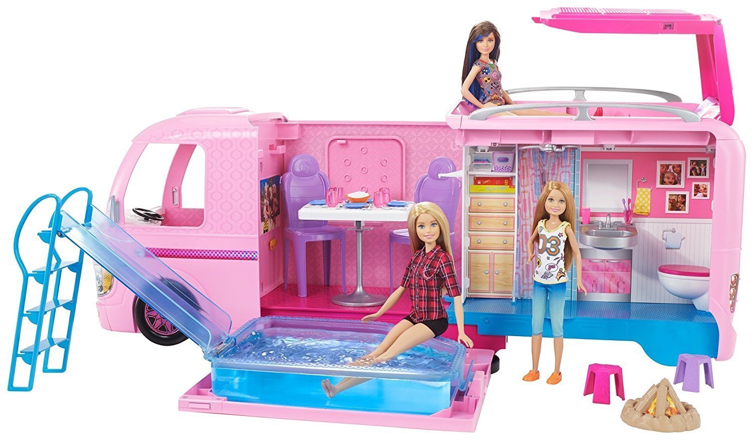 har taget fejl gennemsnit Ingen måde Køb Barbie - Camping Legesæt (FBR34) - Fri fragt