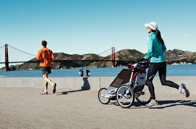 thule chariot cougar 2 jogging kit