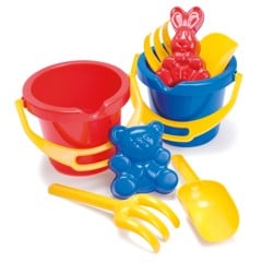 Dantoy - Bucket Set in Net, 4 pcs (1429)