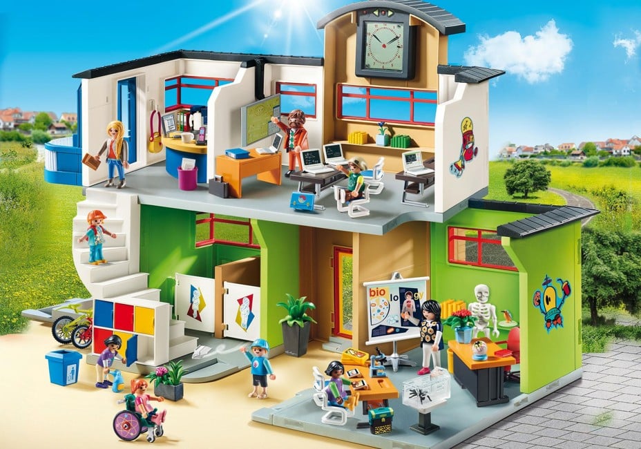 Playmobil - Furnished School Building (9453)