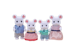 Sylvanian Families - Marshmallow Mouse Family (5308) thumbnail-1