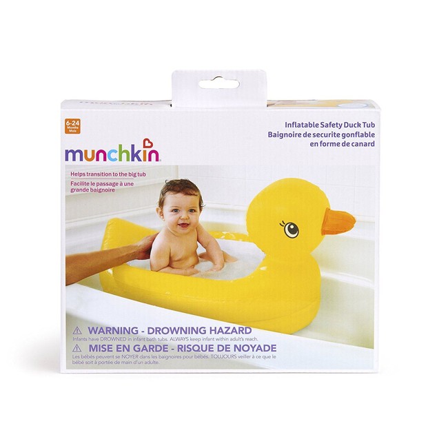 Munchkin Inflatable Safety Duck Bath