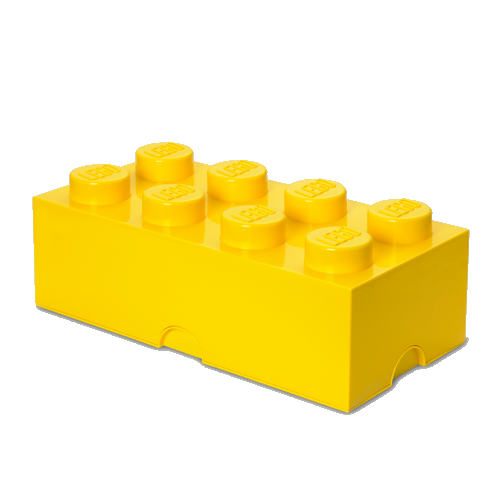Room Copenhagen - LEGO Storeage Brick 8 - Bright Yellow (40041732)