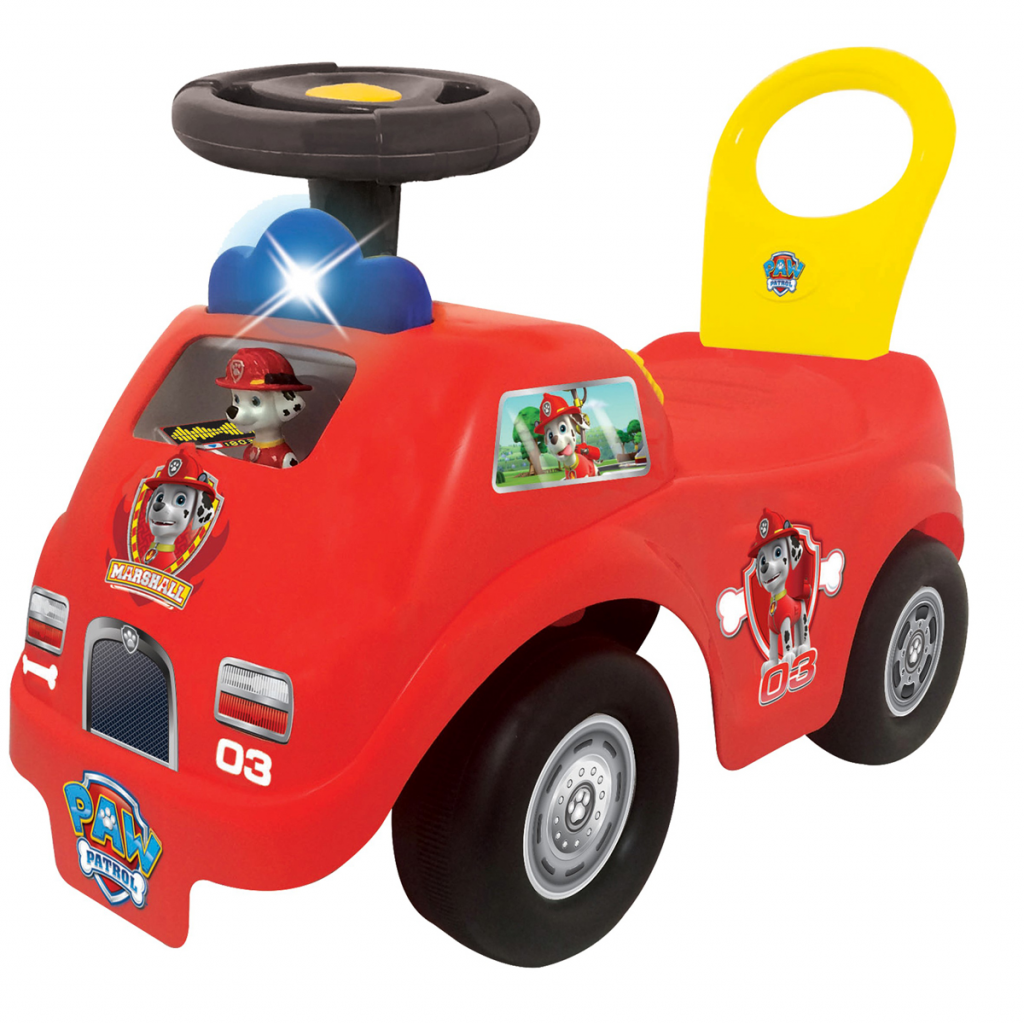 paw patrol riding truck